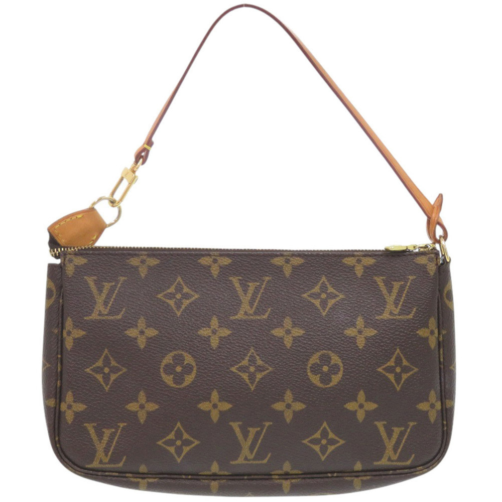 LOUIS VUITTON Brown Monogram Pochette Pouch - Picture 2 of 7